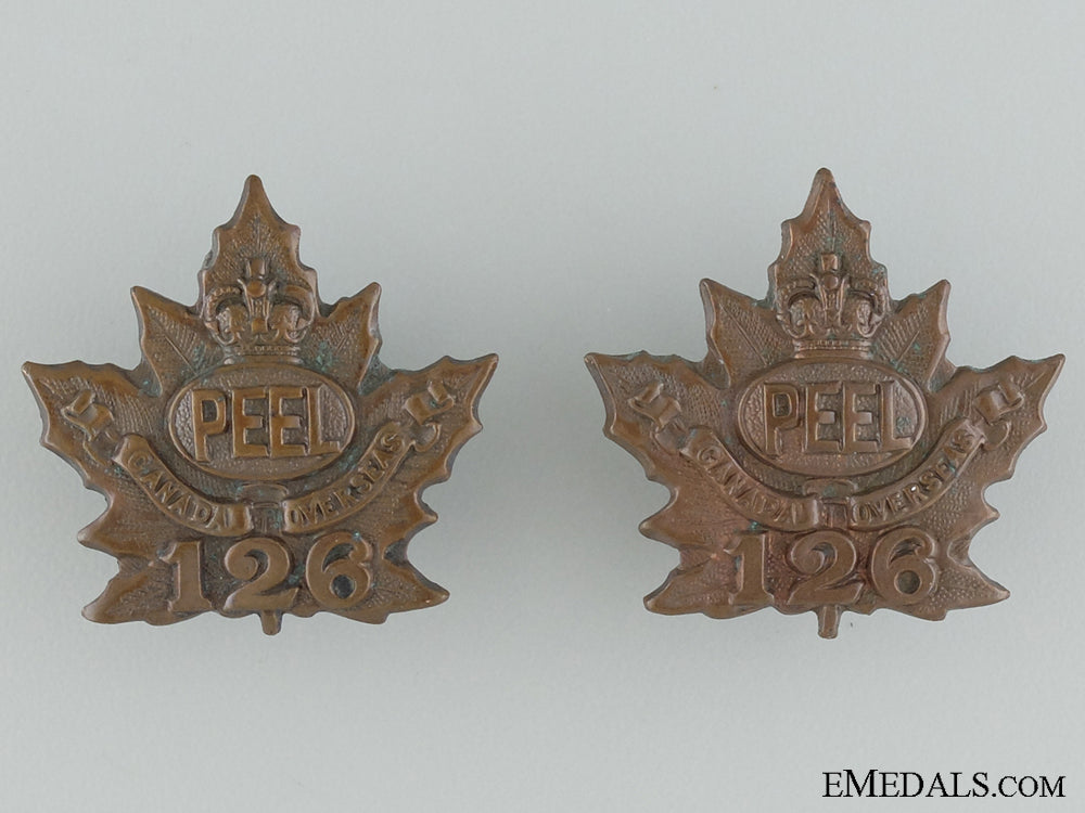 wwi126_th_infantry_battalion_collar_pair_cef_wwi_126th_infant_537b9702e130a