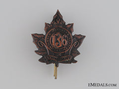 Wwi 136Th Infantry Battalion Collar Tab Cef