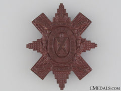 Wwi 13Th Battalion Glengarry Badge
