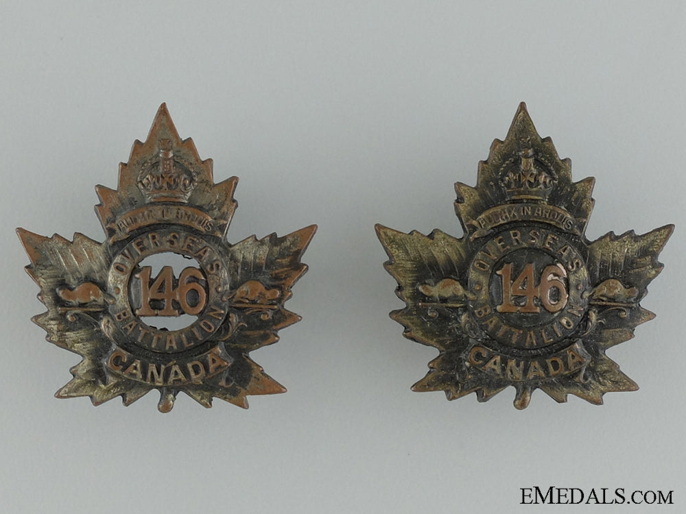 wwi146_th_infantry_battalion_collar_pair_cef__wwi_146th_infan_537b976b22780