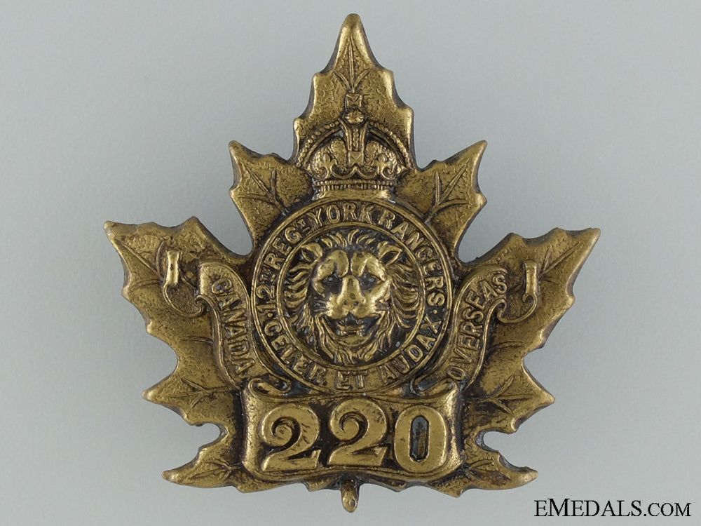 wwi220_th_infantry_battalion"_york_rangers"_cap_badge_wwi_220th_infant_537381610cc31