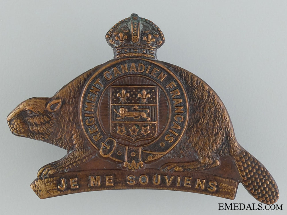 wwi22_nd_infantry_battalion"_canadiens_francais"_cap_badge_wwi_22nd_infantr_53766b5ba2f82