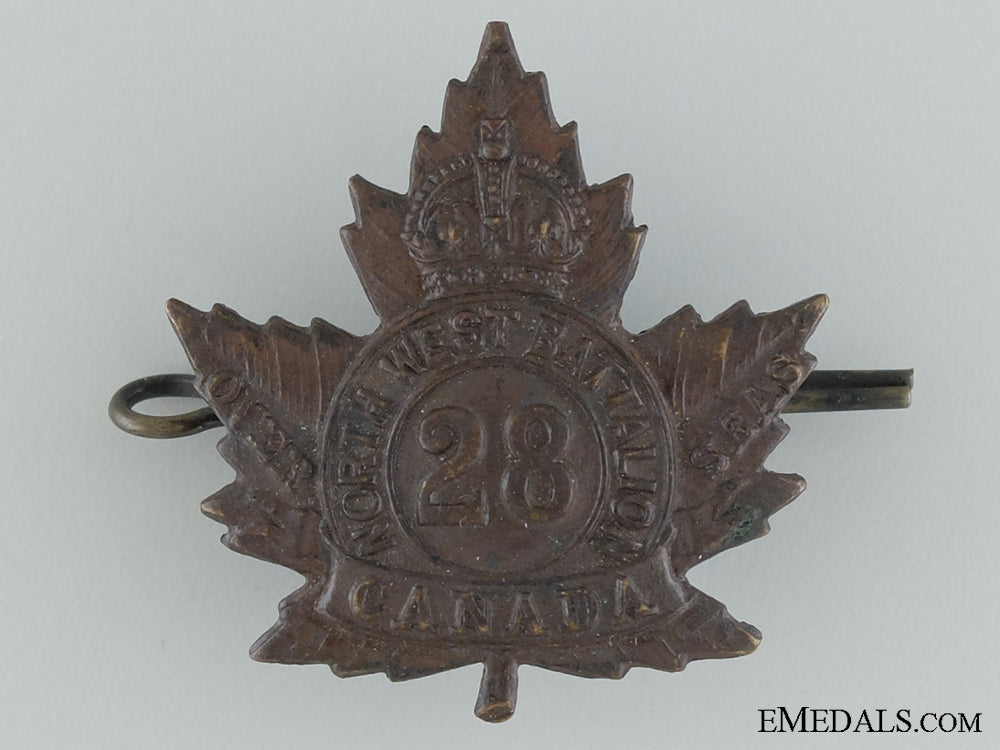 wwi28_th_infantry_battalion"_north_west_regiment"_cap_badge_wwi_28th_infantr_53752c9a55b0f