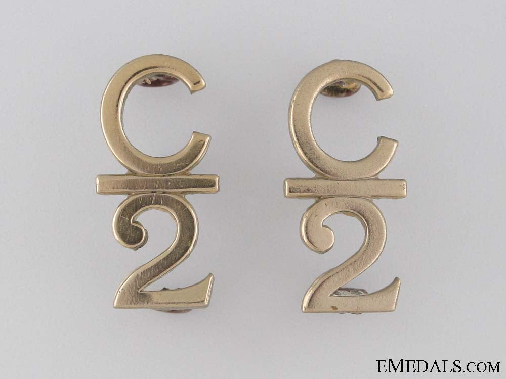 wwi2_nd_infantry_battalion_collar_tab_pair_cef_wwi_2nd_infantry_52c19516dbcbd