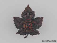 Wwi 62Nd Infantry Battalion Collar Tab Cef