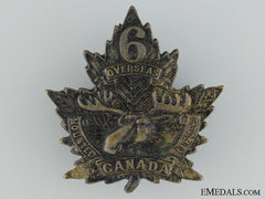 Wwi 6Th Mounted Rifle Battalion Cap Badge