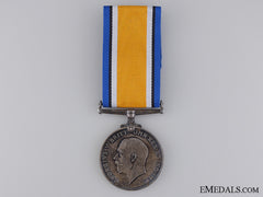 Wwi British War Medal To The 54Th Canadian Infantry