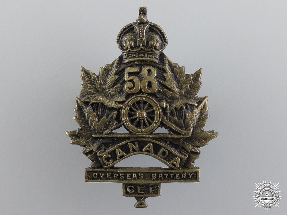 wwi_canadian58_th_overseas_field_battery_collar_badge_consign17__wwi_canadian_58_54930a59e5faf