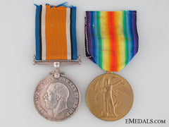 Wwi Canadian Pair To The Army Service Corps