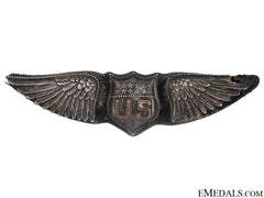 Wwi Us Air Service Pilot Wing, Dallas Type, By Bb&B