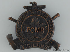 Wwii Pacific Coast Militia Rangers Cap Badge