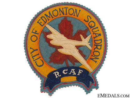 wwii_rcaf_city_of_edmonton_squadron_patch_wwii_rcaf_city_o_512669855fbc4