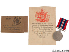 Wwii War Medal 1939-1945