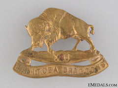 Wwii Xii Manitoba Dragoons Cap Badge