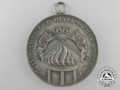 A 1936 German Cycling Federation District Champions Medal