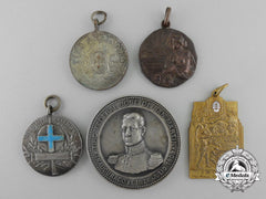 Five Argentinian Shooting Medals & Awards