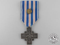 An 1938 Czech Loyal Service Cross Of The National Armed Guard; Silver Version