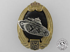 A Second War Period Bulgarian Tank Badge