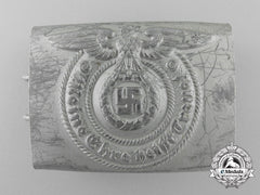 An Ss Em/Nco's Belt Buckle By Overhoff And Cie