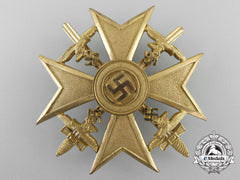 A Spanish Cross In Gold By Meybauer, Berlin