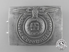 Germany. An Ss Em/Nco's Buckle By "Rzm 822/37 Ss"