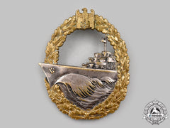 Germany, Kriegsmarine. A Destroyer War Badge, By Gebrüder Wegerhoff