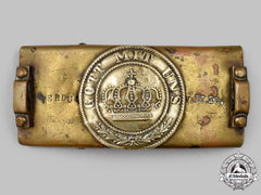 Germany, Imperial. A Signals/Telegraph Troops Belt Buckle, With Verdun Dedication