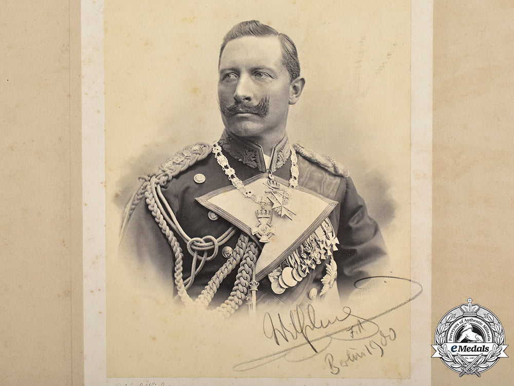 germany,_imperial._a_signed_portrait_of_kaiser_wilhelm_ii_013_m21_mnc9753