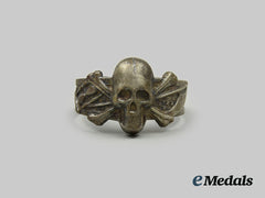 Germany, Wehrmacht. A Commemorative Totenkopf Ring