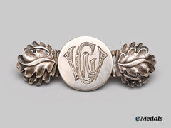 Germany, Wehrmacht. An Oak Leaf Monogram Brooch