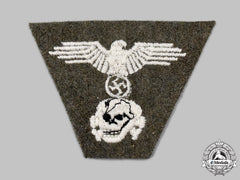 Germany, Ss. A Waffen-Ss Em/Nco’s Dachau-Style M43 Cap Insignia