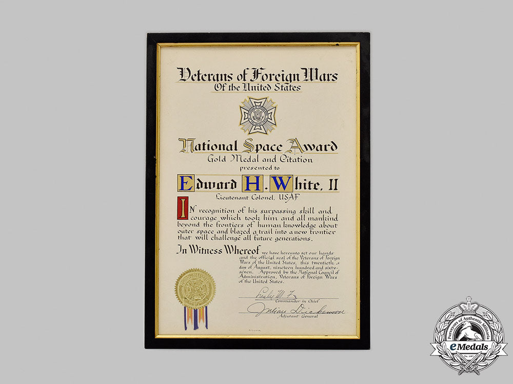 united_states._the_veteran_of_foreign_wars_national_space_award_to_e._white_usaf_030_m21_mnc9400_1_1
