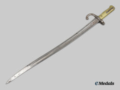 France, Iii Republic. An M1866 Chassepot Yataghan Sword Bayonet, By Alexander Coppel Of Solingen