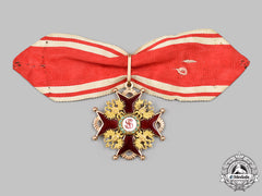 Russia, Imperial. An Order Of St. Stanislaus, Ii Class Cross In Gold, C.1880
