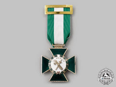 Spain, Kingdom. An Order Of Merit Of The Civil Guard, Cross Of Merit With White Distinction, C. 1976