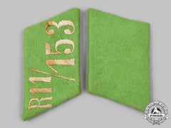 Germany, Sa. A Set Of Sa Group Thuringia Collar Tabs