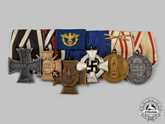 Germany. A Medal Bar For First World War And Border Service