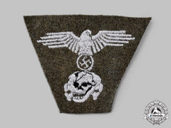 Germany, Ss. A Waffen-Ss Em/Nco’s Dachau-Style M43 Field Cap Insignia