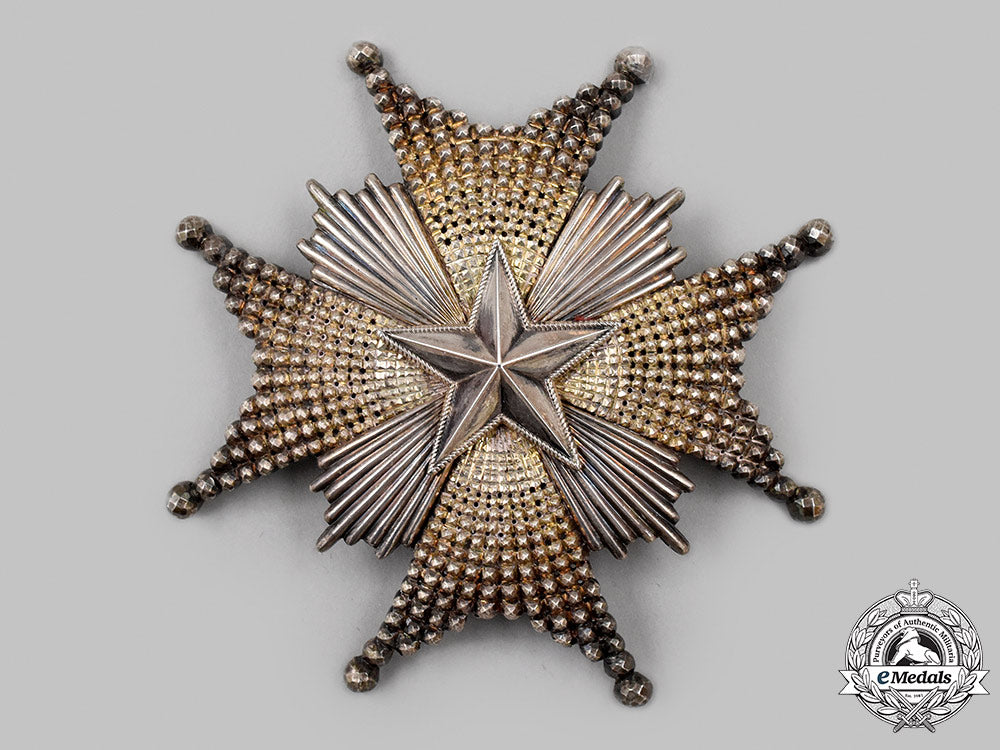 sweden,_kingdom._an_order_of_the_north_star,_grand_cross_set_in_gold,_c.1910_06_m21_mnc0731_1