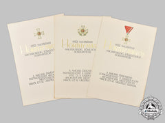 Hungary, Kingdom. A Lot Of Unissued Award Documents