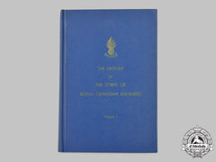Canada. The History Of The Corps Of Royal Canadian Engineers, Volume 1, 1749-1939