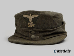 Germany, Ss. A Waffen-Ss Em/Nco’s M43 Field Cap, Italian-Made By Berven