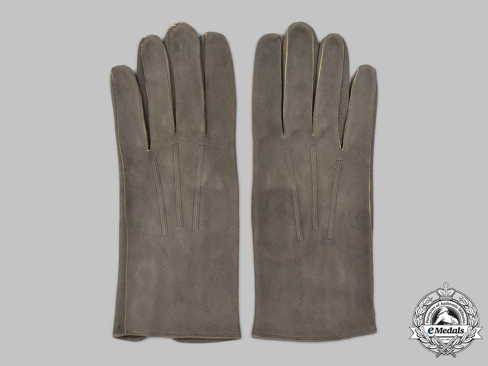 Germany, Ss. A Mint Pair Of Suede Dress Gloves – eMedals