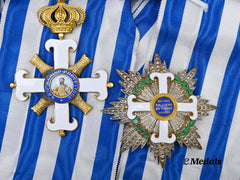San Marino, Republic. An Order Of San Marino, Grand Cross Set, C.1935