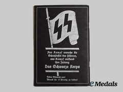Germany, Ss. A 1936 Ideological Booklet, By Dieter Schwarz