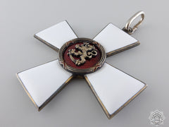 A Finnish Order Of The Lion; Commander's Neck Cross