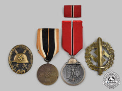 Germany, Wehrmacht. A Mixed Lot Of Medals And Badges