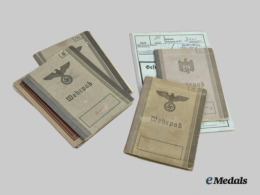 germany,_wehrmacht._a_mixed_lot_of_wehrpässe_119__a_i25