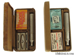 Two Wwii Rcaf Field Shaving Kits