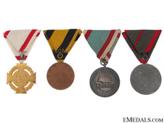 Lot Of Four Medals